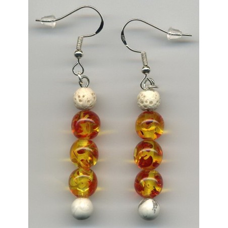 BRIN DE PERLES D'AMBRE-