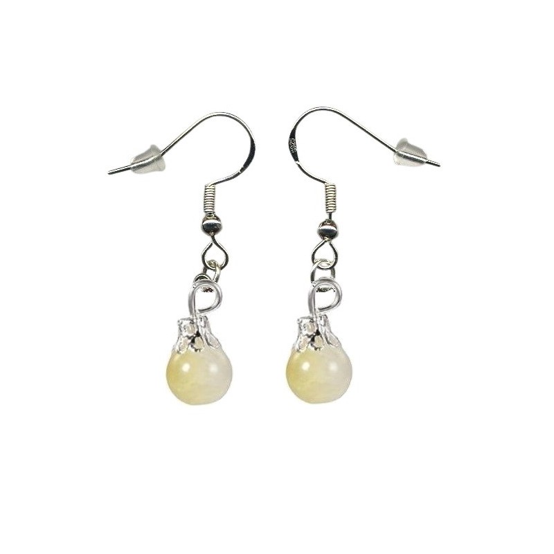 Boucles d'oreilles couleur Jaune