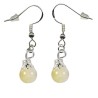 Boucles d'oreilles couleur Jaune