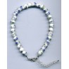 Collier ras de cou Perles Porcelaine (17)